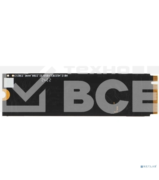Накопитель SSD QUMO Novation, 512GB, PCIe 3.0 x4, M.2 2280, NVMe, R/W 3100/2000