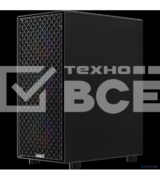 Компьютерный корпус Aerocool/Formula MANA DYNAMIC черный без БП ATX 6x120мм 2xUSB 3.0 1xUSB3.1 audio bott PSU