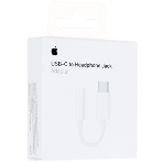 Переходник Apple A2049 MW2Q3FE/A Jack 3.5 (f)-USB Type-C (m) 0.1м белый, фото4