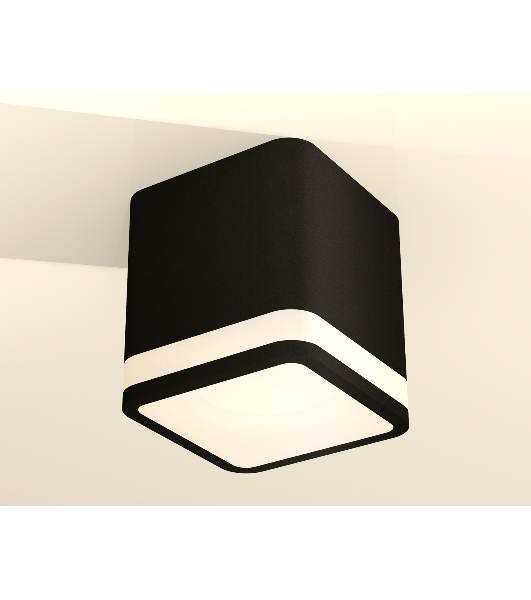Светильник Ambrella Light XS7806030 SBK/FR черный песок/белый матовый MR16 GU5.3 (C7806, N7751)