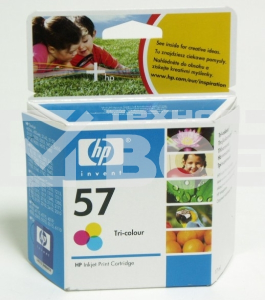 Картридж струйный HP №57 C6657AE многоцветный для HP DJ5550/450/PS 100/130/230/7150/7350/7550 (500стр.)