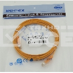 Сетевое оборудование  Patchcord литой 5E Copper FLAT 1.5 m, фото2