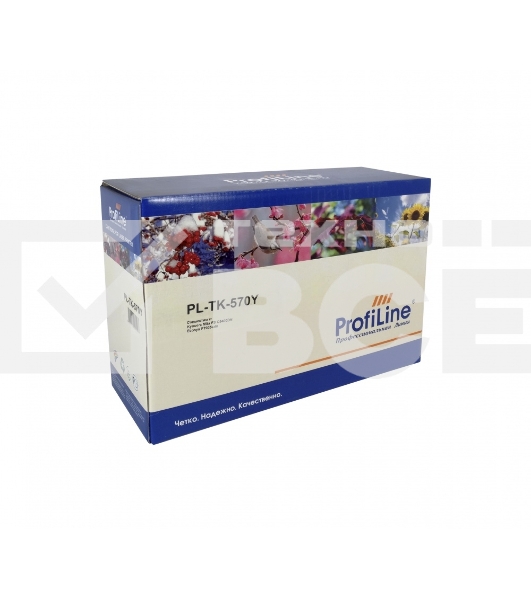 Картридж PL-TK-570Y для Kyocera Mita FS-C 5400DN/ECOSYS P7035cdn Yellow 12000 копий ProfiLine