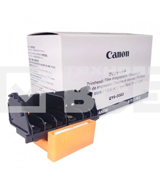 Печатающая головка Canon QY6-0083 черный для Canon PIXMA MG6310/MG6320/MG6350/MG6370/MG6380/MG7140/MG7150/MG7180/iP8720/iP8750/iP8780