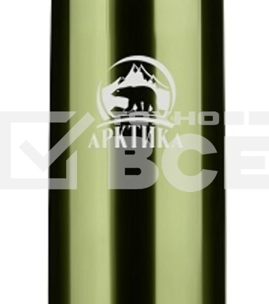 Термос Арктика 102-500 болотный, узкое горло 0,5 л классический, цветной, холод/тепло 24 ч