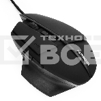 Мышь проводная Гарнизон GM-740G черный, 3200 dpi, USB, кнопки - 7, фото3