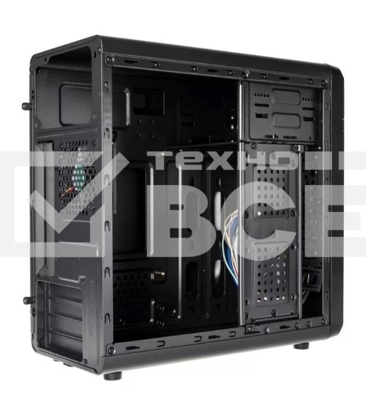 Компьютерный корпус Aerocool / Formula Qs-180 черный без БП mATX 1x80mm 2xUSB2.0 1xUSB3.0 audio
