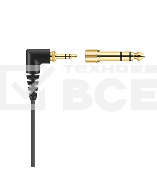 Наушники Sennheiser HD 25 накладные закрытые 16-22000Гц 1.5м отсоединяемый кабель 3.5мм/6.3мм 120дБ 70Ом