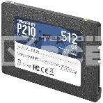 Накопитель SSD Patriot P210, 512GB, SATA III, 2.5