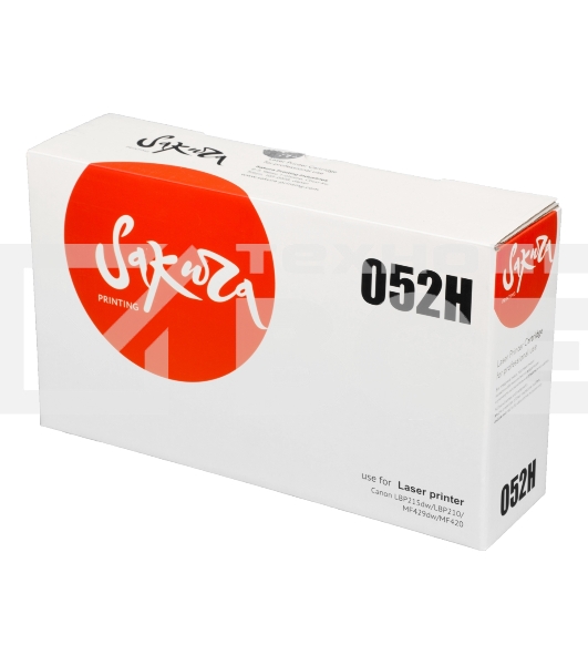 Картридж Sakura CRG052H для Canon i-SENSYS LBP212/ 214/ 215, i-SENSYS MF421/ 426/ 428/ 429, черный, 9 200 к.
