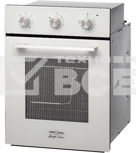 Электрический духовой шкаф Krona CORRENTE 45 WH, встраиваемый