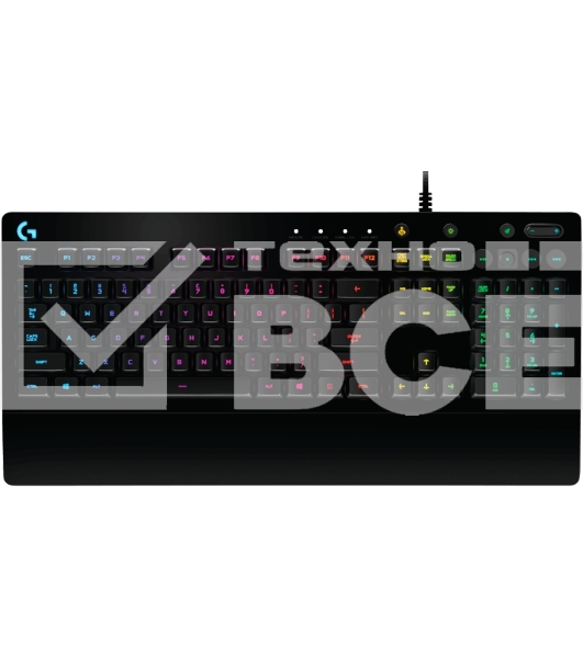 Клавиатура Logitech G213 Prodigy черный USB 2.0 Multimedia Gamer LED (подставка для запястий)