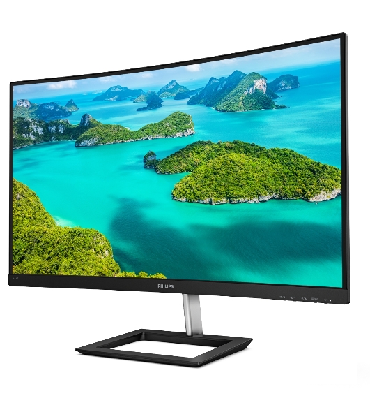 Монитор 31.5' Philips 322E1C VA 1920x1080, 75 Гц, 4 мс, 16:9, 250 кд/м2, 1xHDMI, 1xDP, изогнутый, 1x3.5 мм, черный