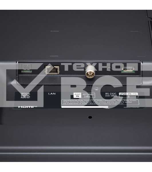 Телевизор LG 86' 86UR81006LA.ARUB черный LED UHD Smart