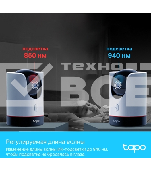Умная домашняя поворотная камера TP-Link Tapo C225