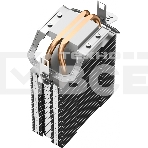 Кулер для процессора DEEPCOOL AG200 черный, 92 мм, алюминий/медь, 3050 об/мин, 30.5 дБ, 4 pin, 100 Вт, 133 мм, фото8