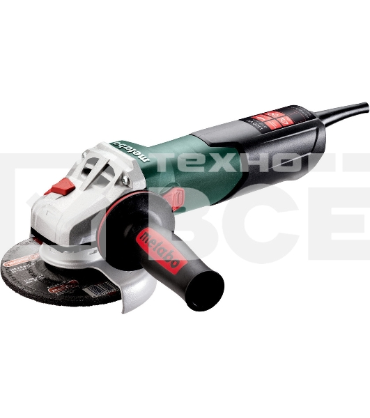 Углошлифовальная машина Metabo WEV 11-125 Quick 1100Вт 10500об/мин рез.шпин.:M14 d=125мм (603625000)