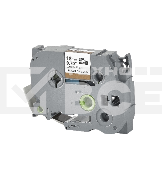 Кассета с лентой S'OK by Sakura Printing TZE841 для Brother, черный на золотом, 18мм/8м, наклейка