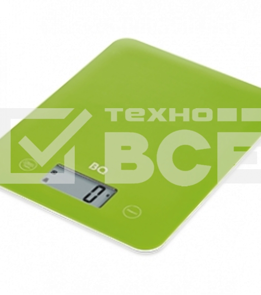 Весы кухонные BQ KS1005 зеленый
