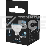 Лампа светодиодная Gauss 101505305 5Вт цок.:GU5.3 рефлек. 220B 6500K св.свеч.бел.хол. (упак.:10шт), фото4