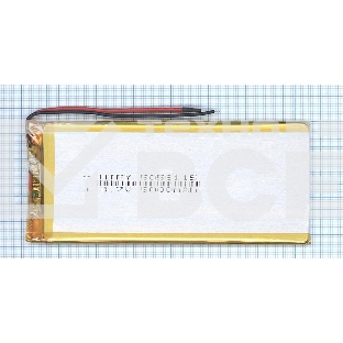 Аккумулятор Li-Pol (батарея) 5*56*115мм 2pin 3.7V/5000mAh