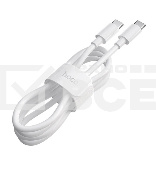 Кабель HOCO Type-C X51 High-power для Type-C, 100W, 5.0А, 2м, белый