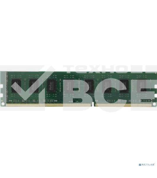Оперативная память NETAC Basic, DDR3, 4GB (1x4GB), 1600MHz, CL11