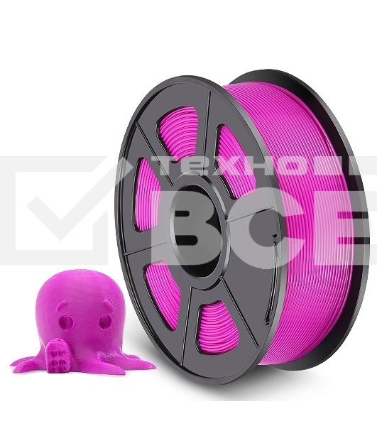 Филамент NVPrint PLA+ Fuchsia для 3D печати диаметр 1.75мм длина 330 метров масса 1 кг