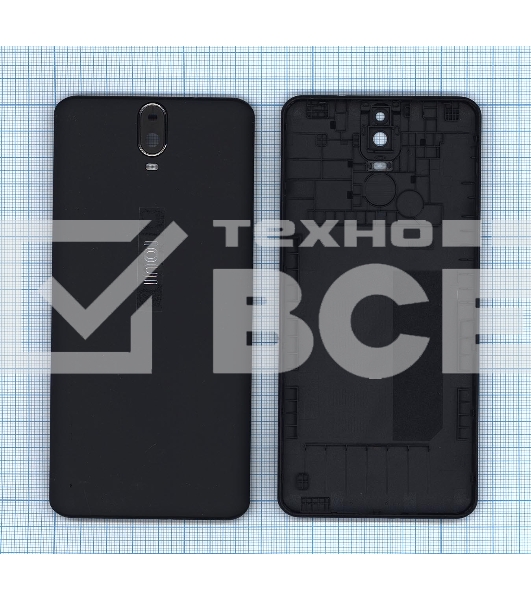 Задняя крышка для Inoi 7 Lite черный