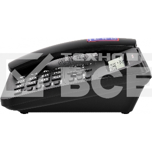 Телефон проводной teXet TX-265 черный