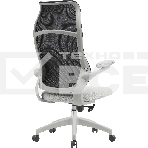 Кресло компьютерное Cactus CS-GMC505-BKGY черный, сиденье серый, сетка/ткань, крестов. пластик, пластик серый, фото3