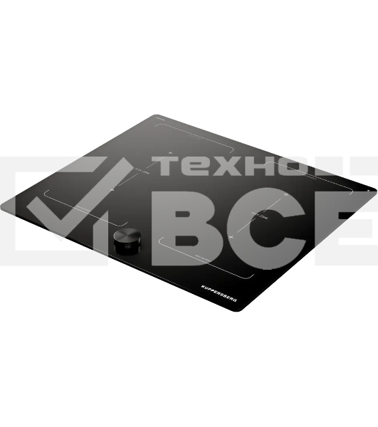Варочная поверхность Kuppersberg ICI 628, индукция, High-Tech, inverter, 9 уровней мощности, бустер, Stop and Go, Flexi-zone, автоматическое отключение, таймер, авто программы, индикатор остаточного тепла, сенсорное/magnet pad управление, цвет черный