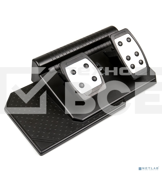 Игровой руль Dialog GW-155VR CyberPilot - эф.вибрации, 2 педали, рычаг ПП, PC USB