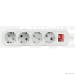 Удлинитель 'Эксперт' EKF UBA16-310-4-03i 4 гнезда 3 метра 16А/3,5 кВт с выключателем и заземлением ПВС 3х1 EKF PROxima, фото3