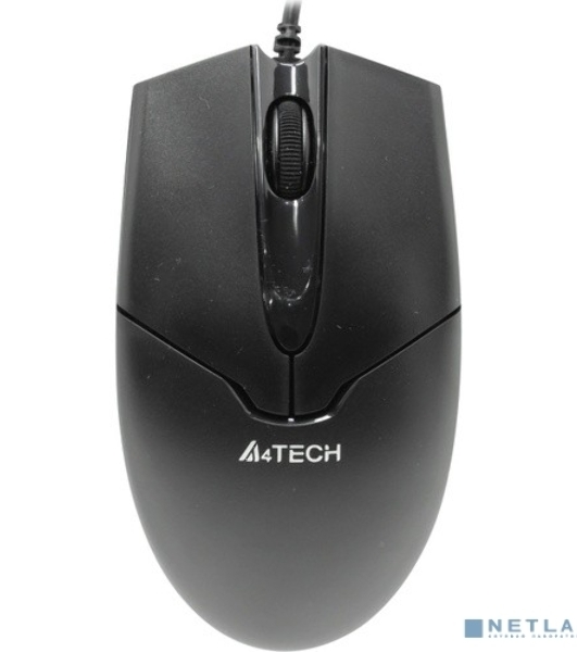 Мышь проводная A4Tech OP-550NU черный, 1000 dpi, USB, кнопки - 3