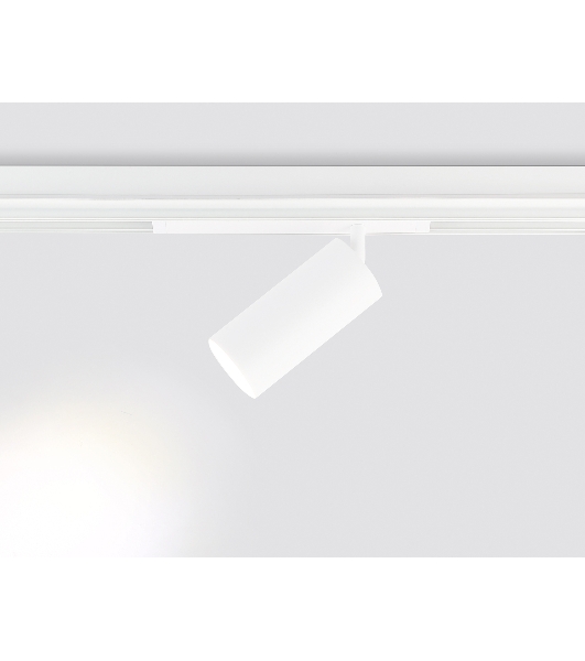 Управляемый светодиодный светильник для шинопровода Magnetic Ambrella light GL1231 WH белый IP20 24W 3000K-6400K 220V 36° D65*140 (Без ПДУ)