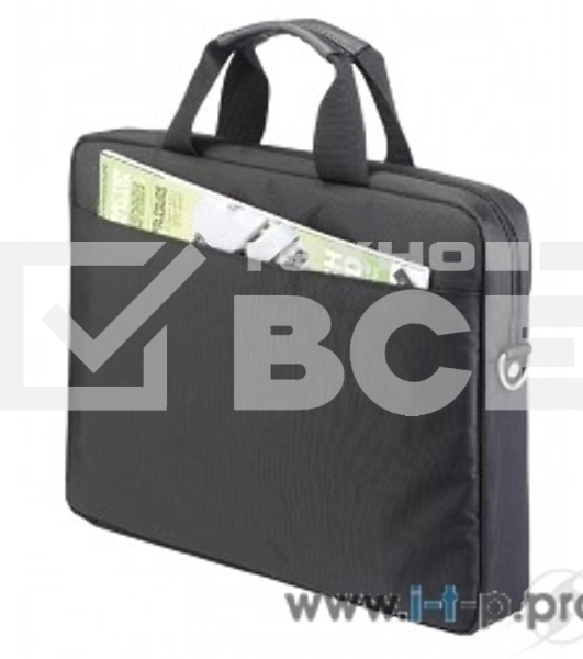 Сумки для ноутбуков Сумка SUMDEX PON-111BK {нейлон, черная до 15,6