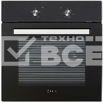 Духовой шкаф электрический LEX EDM 040 BL черный, встраиваемый, фото2