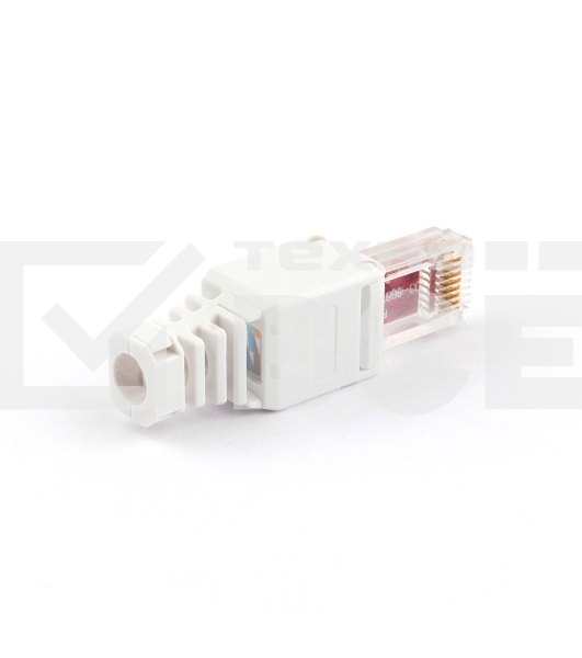 Штекер RJ-45 (8P8C) LK-8P8C быстрозажимной ручной кат. 5e и 6