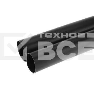 Трубка термоусаживаемая клеевая 70.0/12.0мм (6:1) черн. (уп. 2шт) по 1м Rexant 23-0070