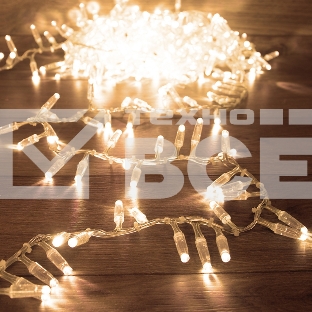 Гирлянда «Кластер» 10 м, 400 LED, прозрачный ПВХ, IP65, соединяемая, цвет свечения теплый белый NEON-NIGHT