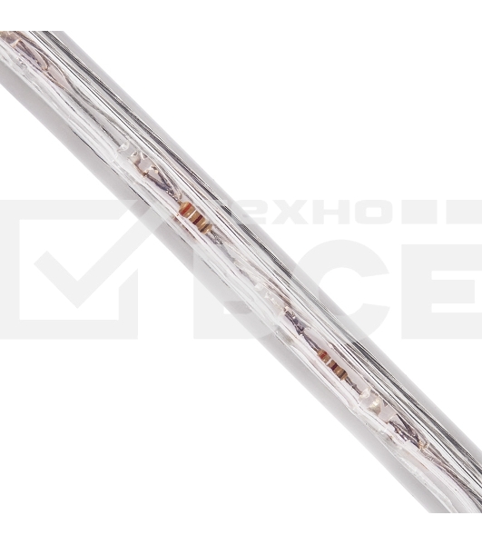 Дюралайт LED, постоянное свечение (2W) - красный, 30 LED/м, бухта 100м