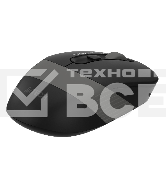 Мышь беспроводная A4Tech Fstyler FG10S черный/серый, 2000 dpi, радиоканал, USB, кнопки - 4