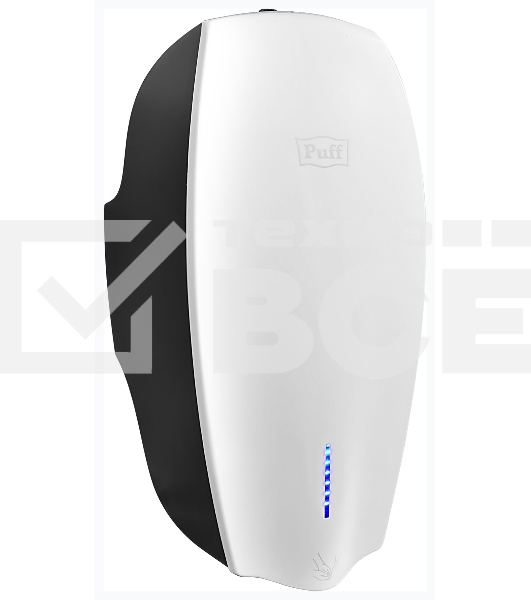 Сушилка для рук Puff 8940 1200Вт белый