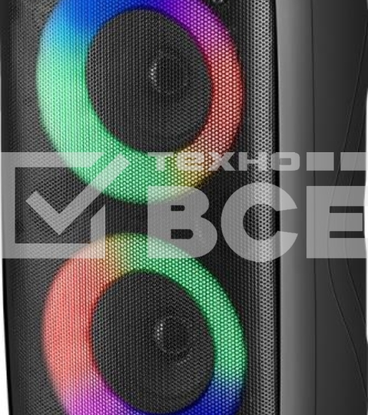 Портативная колонка Defender Boomer 20 20Вт Light/BT/FM/USB/AUX/MIC черный