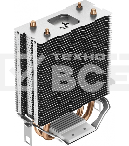 Кулер для процессора DEEPCOOL AG200 черный, 92 мм, алюминий/медь, 3050 об/мин, 30.5 дБ, 4 pin, 100 Вт, 133 мм