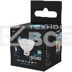 Лампа светодиодная Gauss 101505305 5Вт цок.:GU5.3 рефлек. 220B 6500K св.свеч.бел.хол. (упак.:10шт), фото5