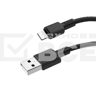 Кабель USB HOCO X29 Superior, USB - Lightning, 2.0А, 1м, черный