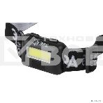 Фонарь ЭРА Gb-607 налобный с влагозащитой 3Вт COB LED Extra 3хААА блист., фото 1
