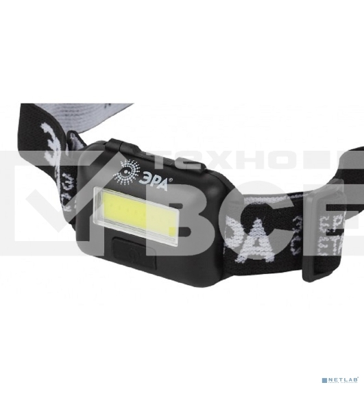 Фонарь ЭРА Gb-607 налобный с влагозащитой 3Вт COB LED Extra 3хААА блист.